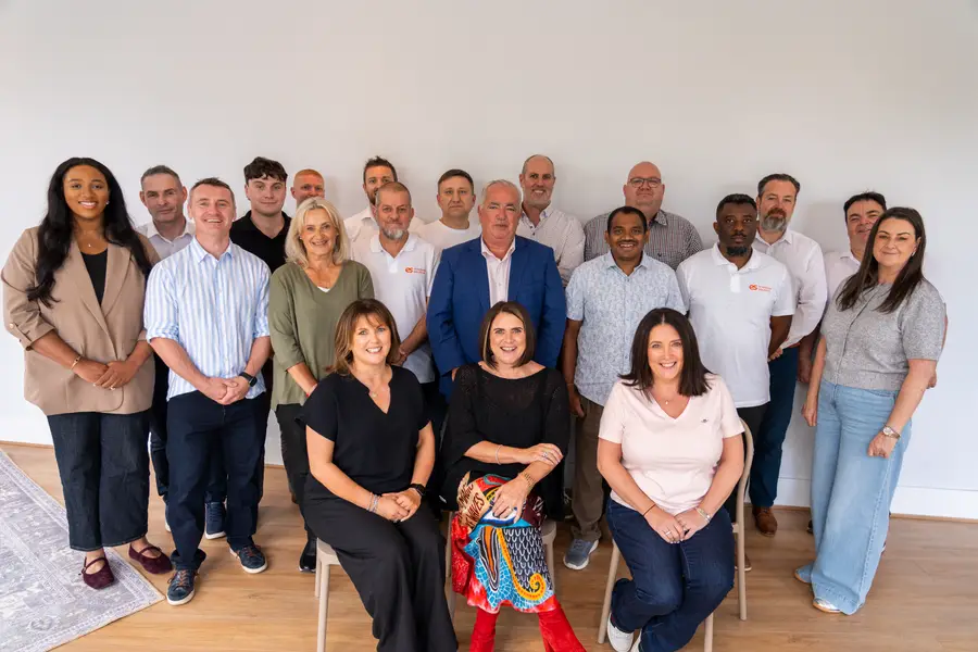 The Enterprise Solutions team together