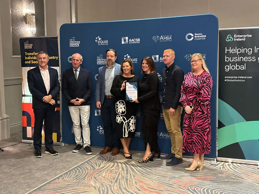 The leadership team at the Enterprise Ireland programme presentation