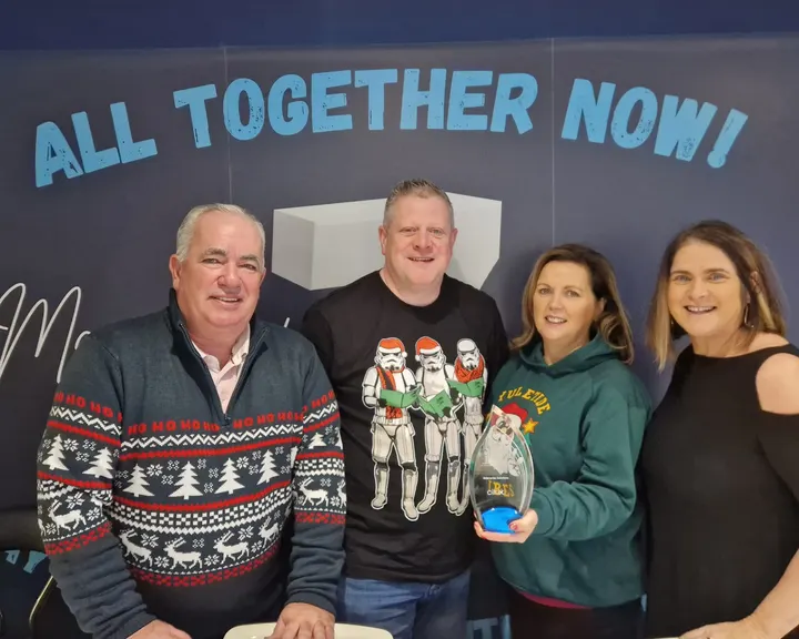 Celebrating Citrix Preferred Services Partner status with the award