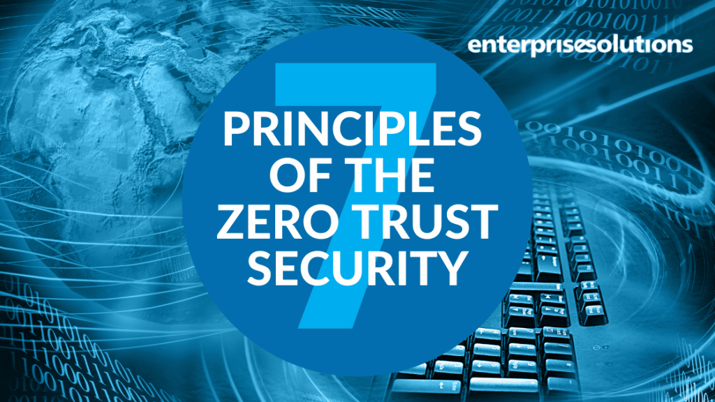 Principles of the Zero Trust Security